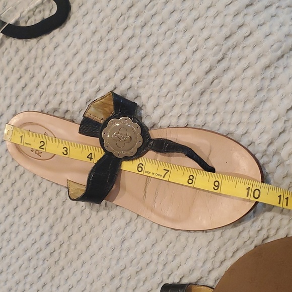 Jack Rogers Brown Casual Slide Thong Sandals Shoes Women's 9 M (#4) - Picture 9 of 9